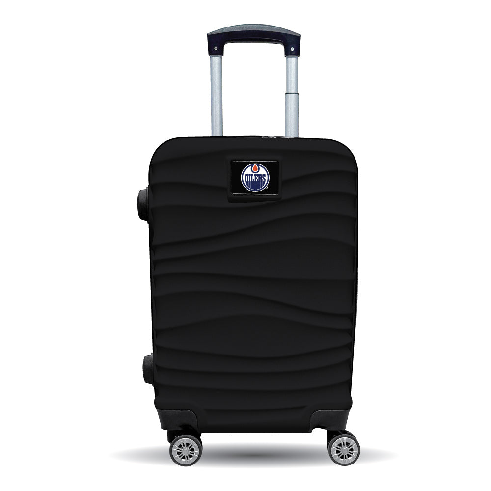 Edmonton Oilers Color Blitz 21-inch carry-on luggage in Black
