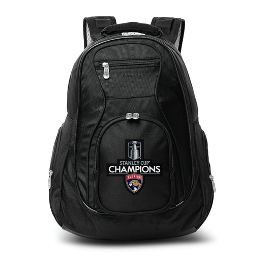 2025 NHL Champions Panthers Backpack | Florida Panthers Laptop Backpack- Black