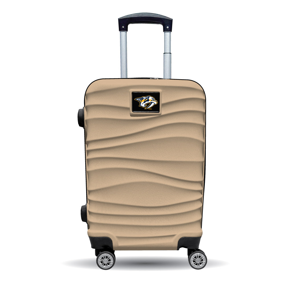 Nashville Predators Color Blitz 21-inch carry-on luggage in Tan
