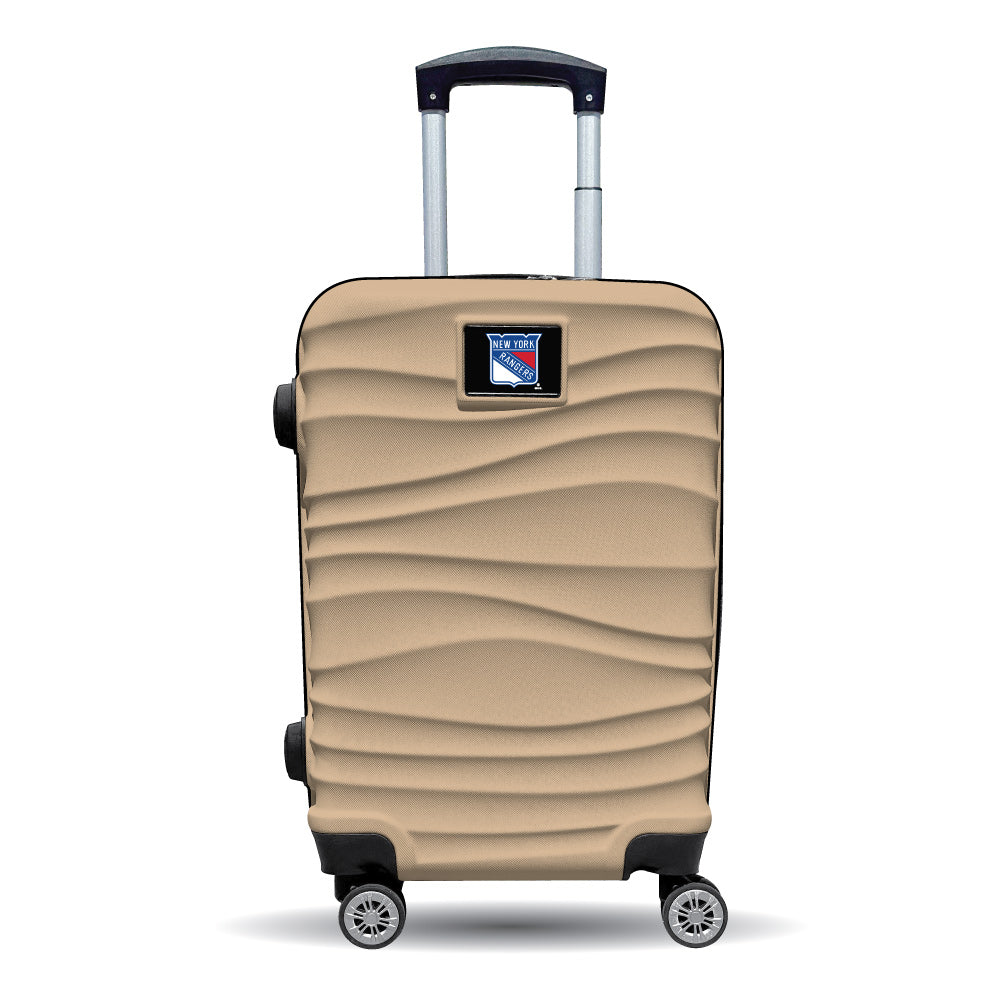 New York Rangers Color Blitz 21-inch carry-on luggage in Tan