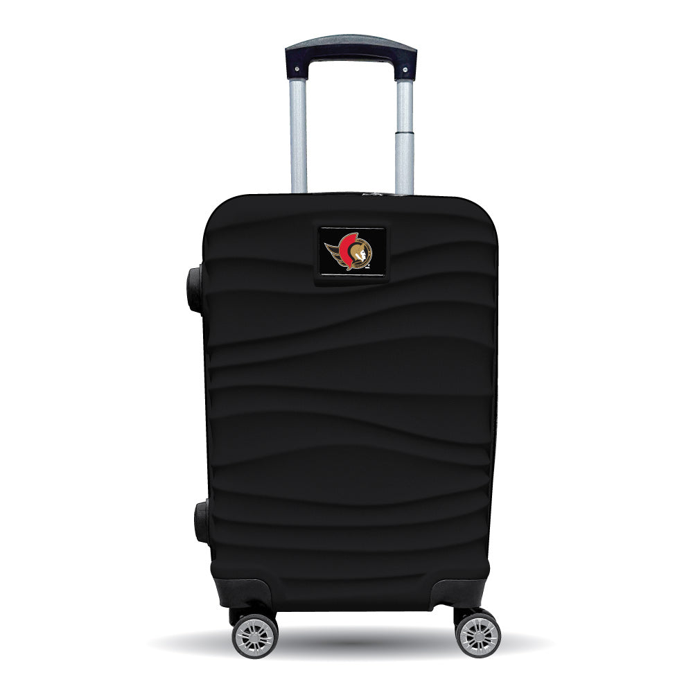 Ottawa Senators Color Blitz 21-inch carry-on luggage in Black