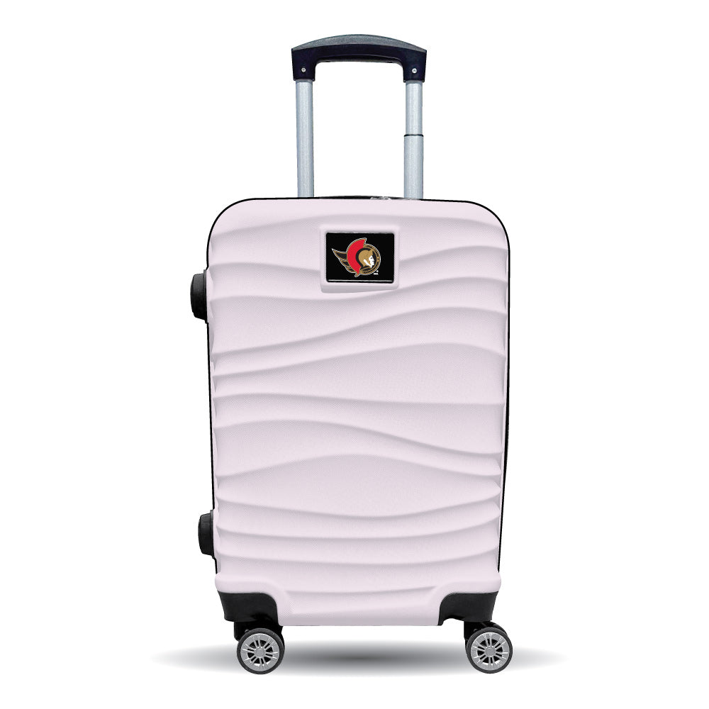 Ottawa Senators Color Blitz 21-inch carry-on luggage in Pink