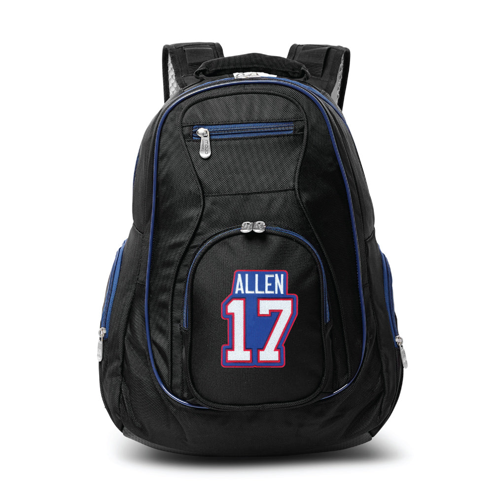Buffalo Bills Josh Allen Premium Backpack with Navy Trim