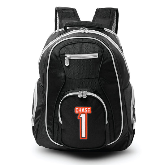 Cincinnati Bengals Ja'Marr Chase Premium Backpack with Gray Trim