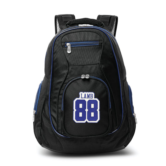 Dallas Cowboys CeeDee Lamb Premium Backpack with Gray Trim