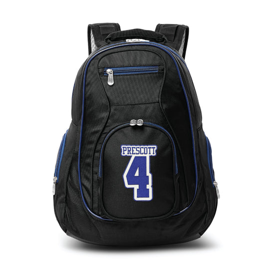 Dallas Cowboys Dak Prescott Premium Backpack with Gray Trim