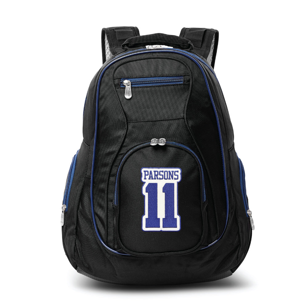 Dallas Cowboys Micah Parsons Premium Backpack with Gray Trim