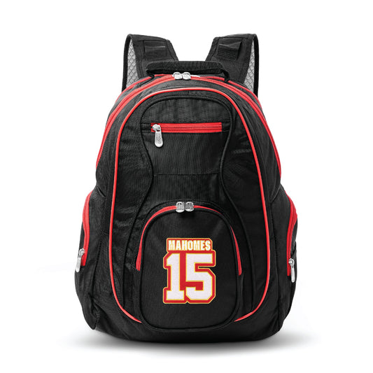 Kansas City Chiefs Patrick Mahomes Premium Backpack with Red Trim
