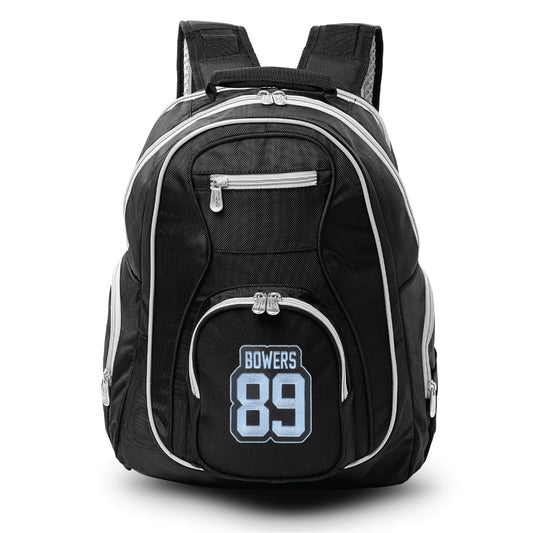 Las Vegas Raiders Brock Bowers Premium Backpack with Gray Trim