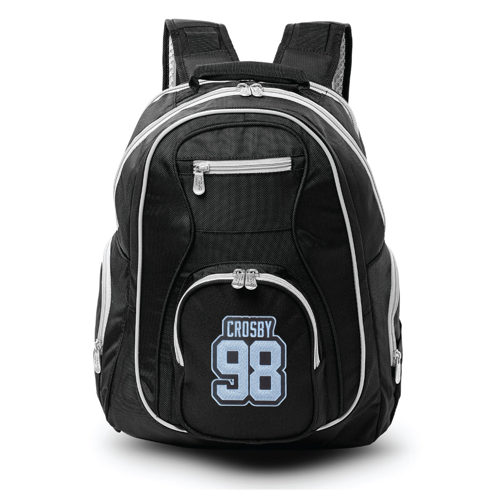 Las Vegas Raiders Maxx Crosby Premium Backpack with Gray Trim