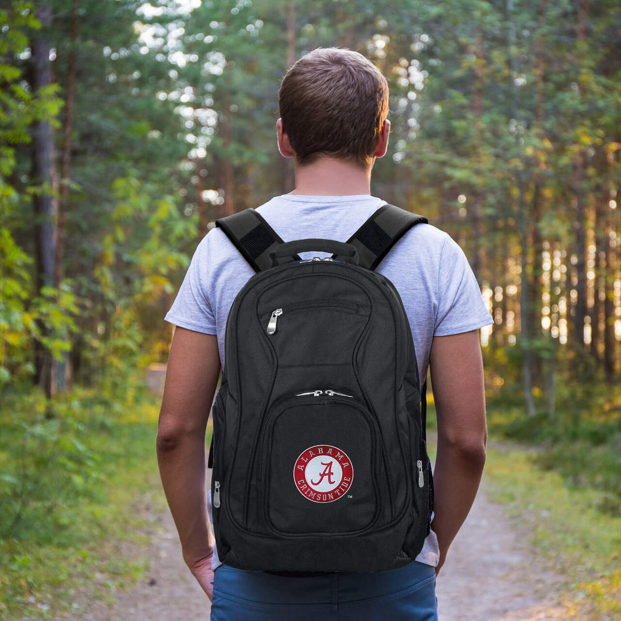 Alabama Crimson Tide Premium Laptop Backpack, Black Alabama Crimson Tide Premium Laptop Backpack, Black