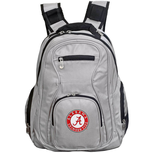 Alabama Crimson Tide Laptop Backpack in Gray
