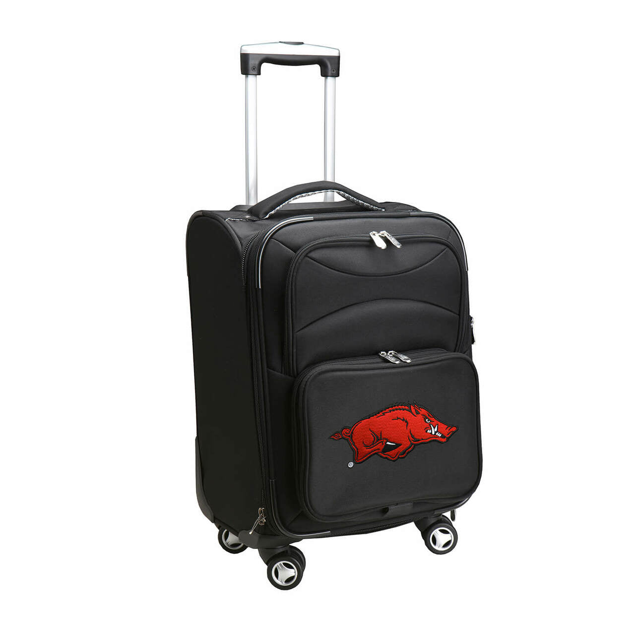 Arkansas Razorbacks 20'' Black Domestic Carry-on Spinner – mojosportsbags
