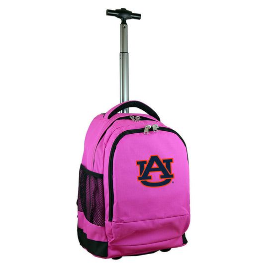 Auburn Premium Wheeled Backpack in Pink