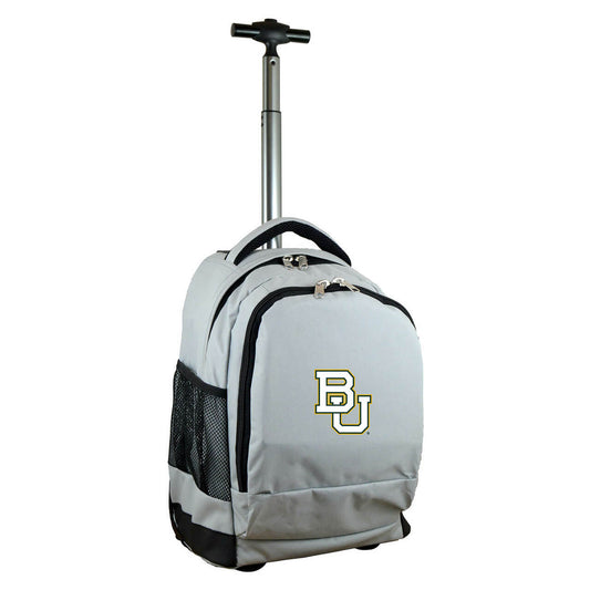 Baylor Premium Wheeled Backpack in Grey