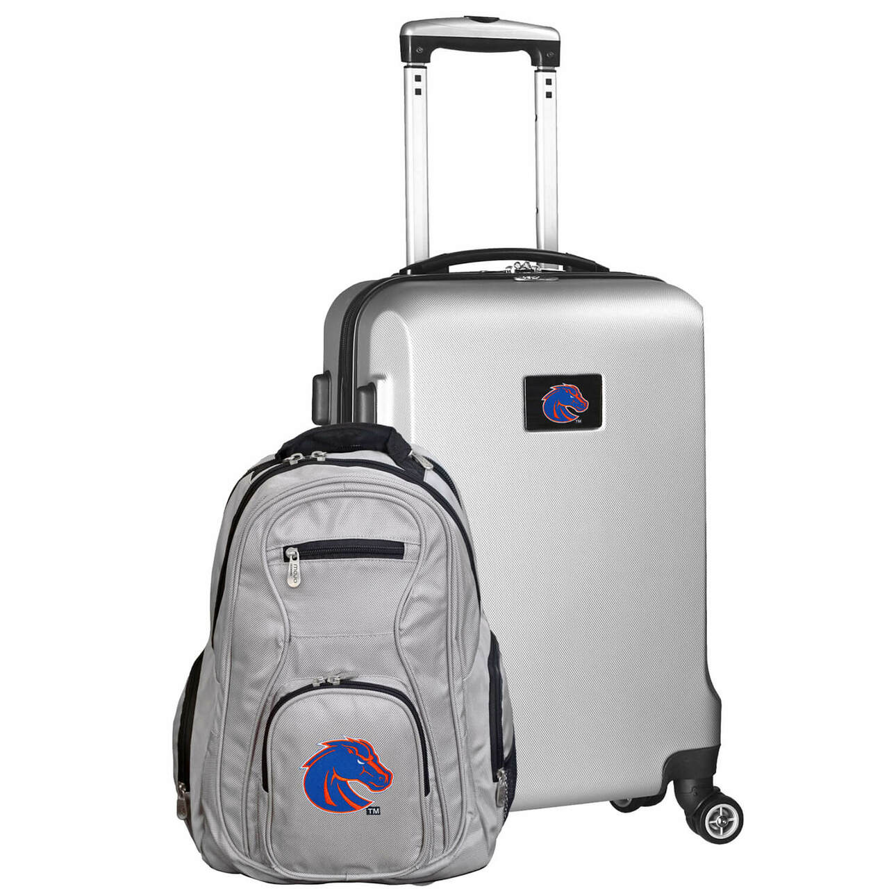 Boise State Broncos Deluxe 2-Piece Backpack and Carry on Set