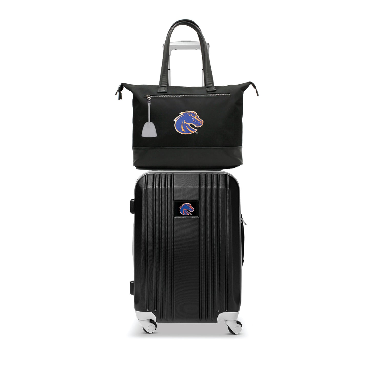 Boise State Broncos Premium Laptop Tote Bag and Luggage Set