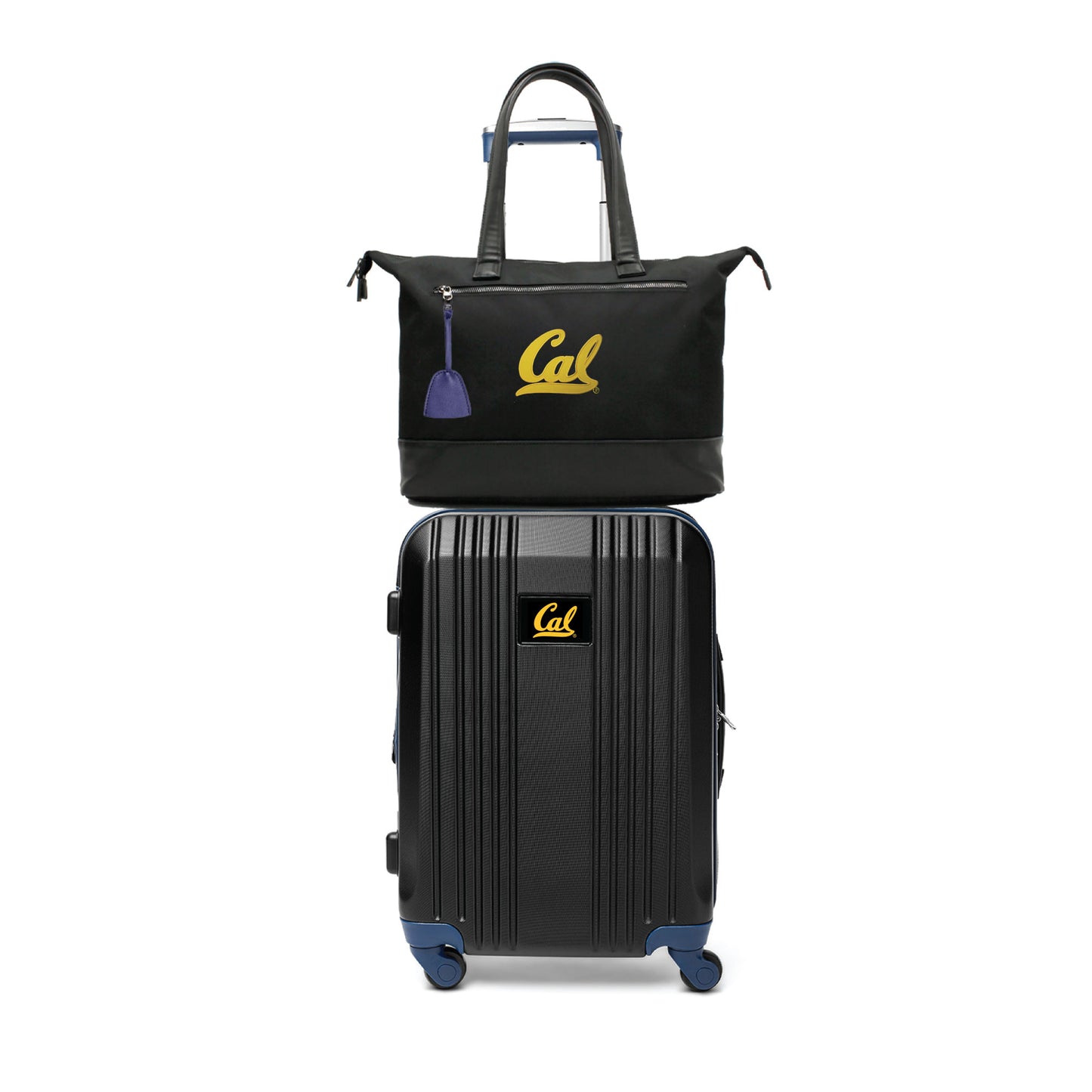 California Bears Premium Laptop Tote Bag and Luggage Set