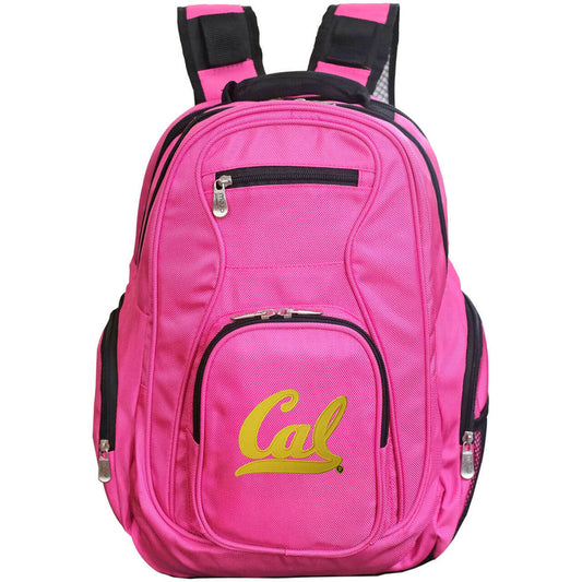 California Bears Laptop Backpack Pink