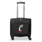 Cincinnati Bearcats 14" Black Wheeled Laptop Overnighter