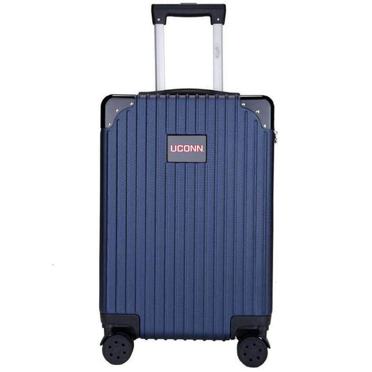 Connecticut Huskies Premium 2-Toned 21" Carry-On Hardcase in NAVY