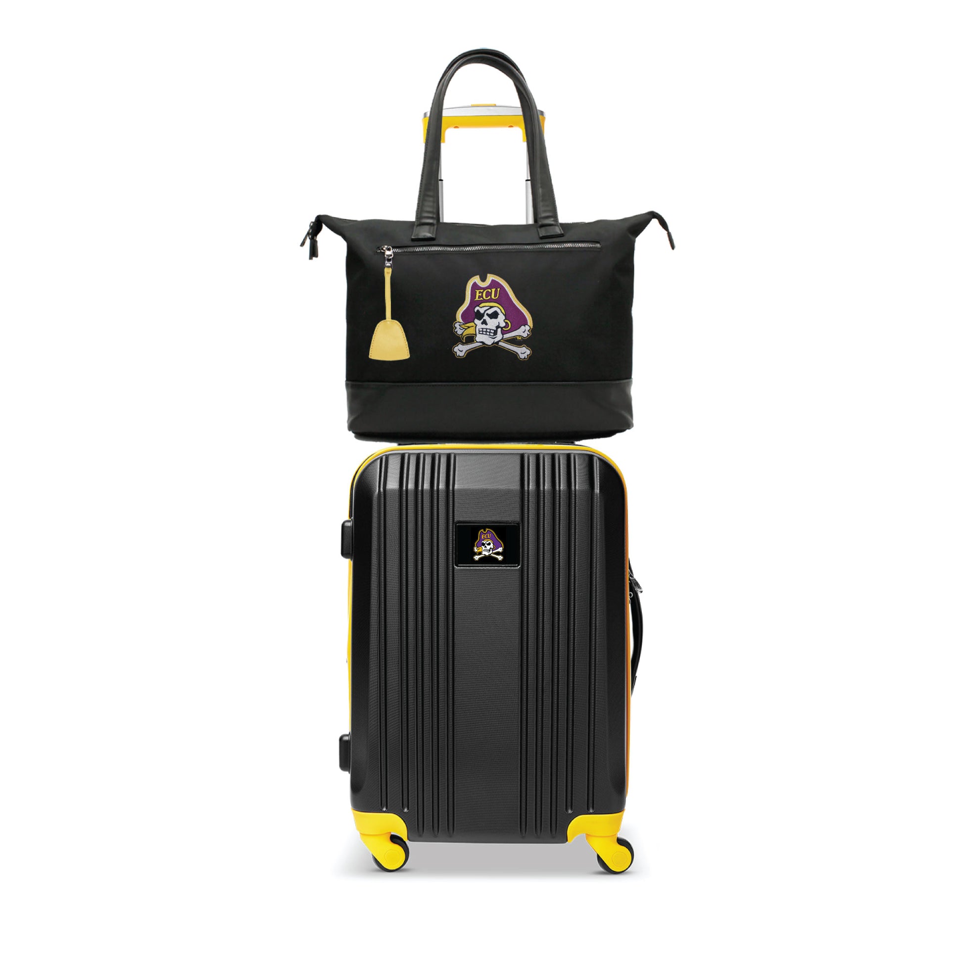 East Carolina Pirates Premium Laptop Tote Bag and Luggage Set