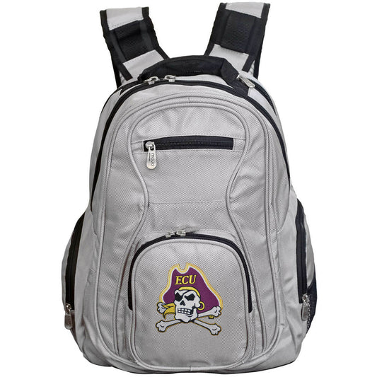 East Carolina Pirates Laptop Backpack in Gray