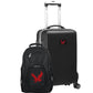 Eastern Washington Eagles Deluxe 2-Piece Backpack and Carry on Set in Black