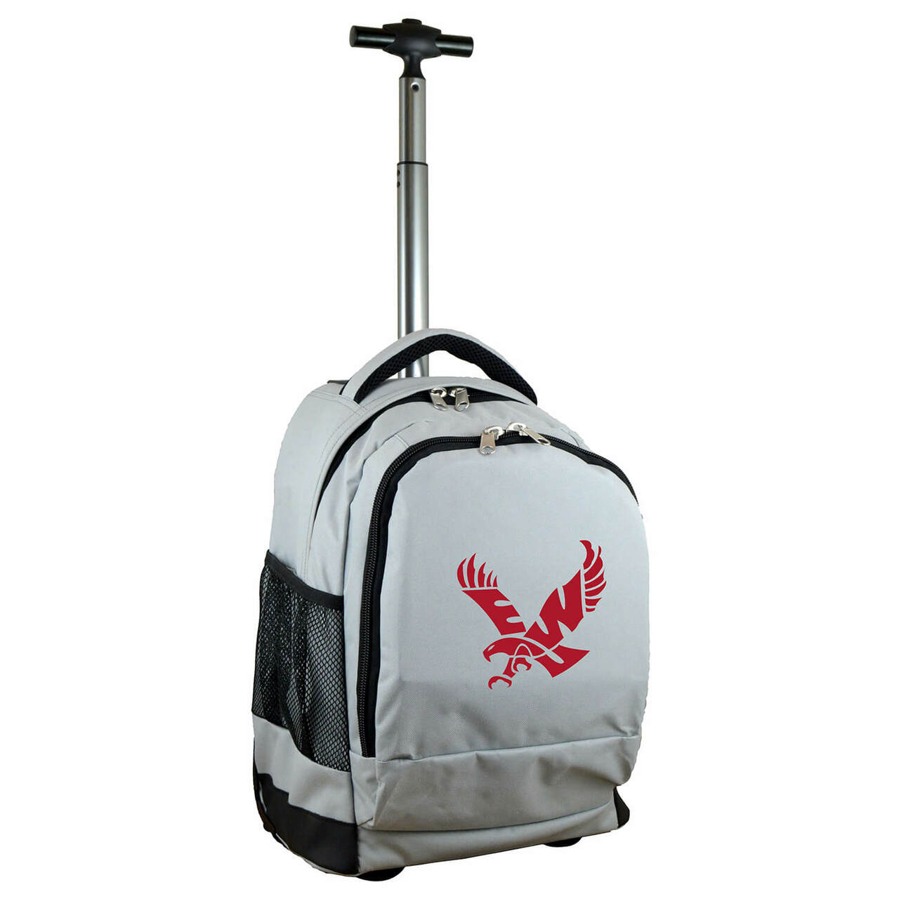 NCAA Eastern Washington Premium Wheeled backpack in Grey – mojosportsbags