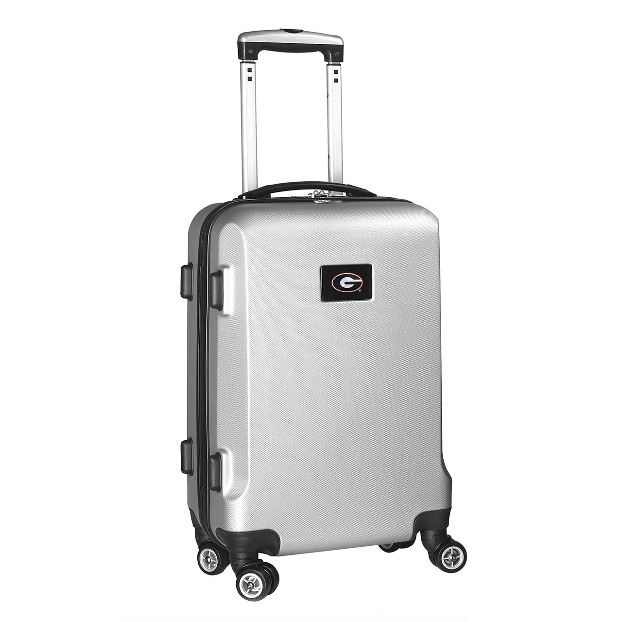 Georgia Bulldogs 20" Silver Domestic Carry-on Spinner
