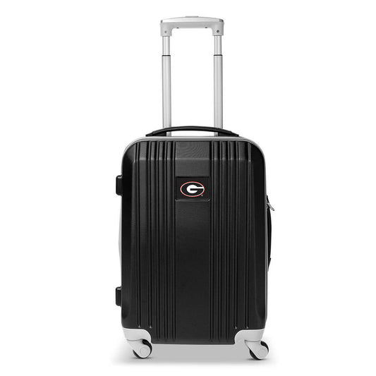 Georgia Carry On Spinner Luggage | Georgia Hardcase Two-Tone Luggage Carry-on Spinner in Black