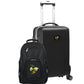 Georgia Tech Yellow Jackets Deluxe 2-Piece Backpack and Carry on Set in Black