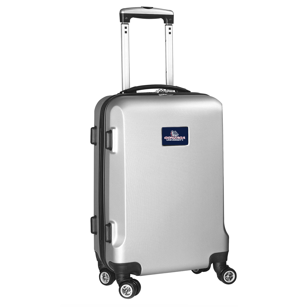 Gonzaga Bulldogs 20" Silver Domestic Carry-on Spinner
