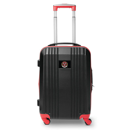 Harvard Carry On Spinner Luggage | Harvard Hardcase Two-Tone Luggage Carry-on Spinner in Red