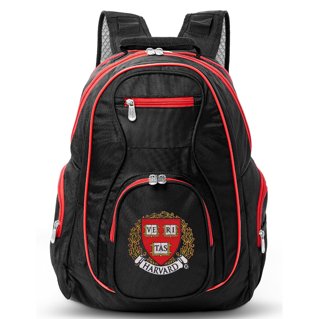 Harvard Crimson Laptop Backpack Black