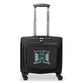 Hawaii Warriors 14" Black Wheeled Laptop Overnighter
