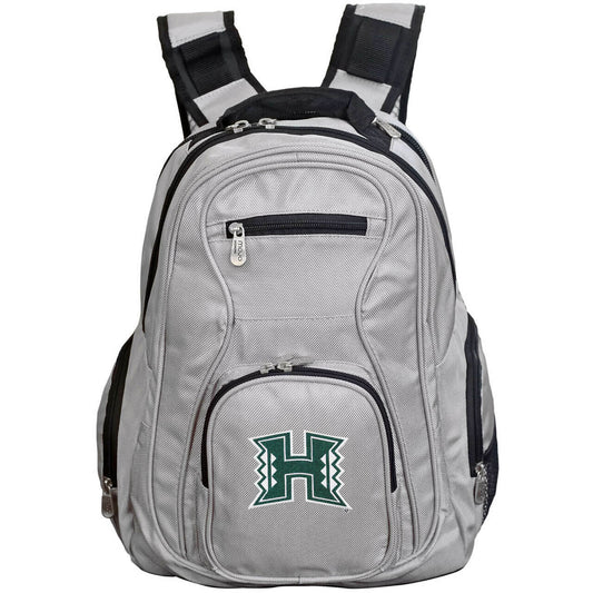 Hawaii Warriors Laptop Backpack in Gray