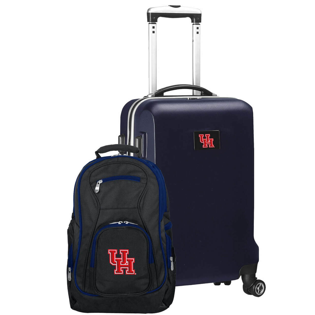 Houston Cougars Deluxe 2-Piece Backpack and Carry-on Set in Navy