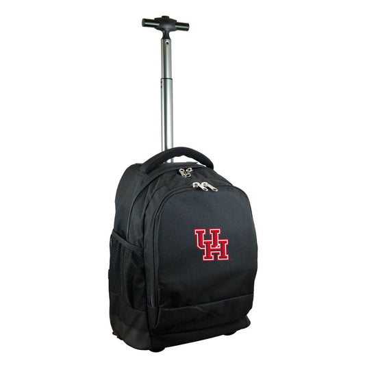 Houston Premium Wheeled Backpack in Black