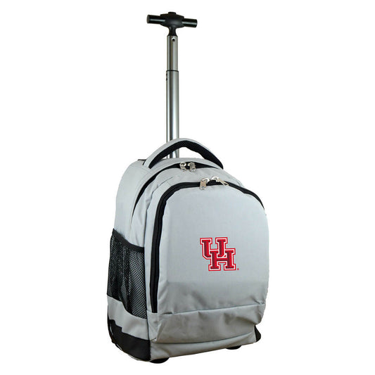 Houston Premium Wheeled Backpack in Grey