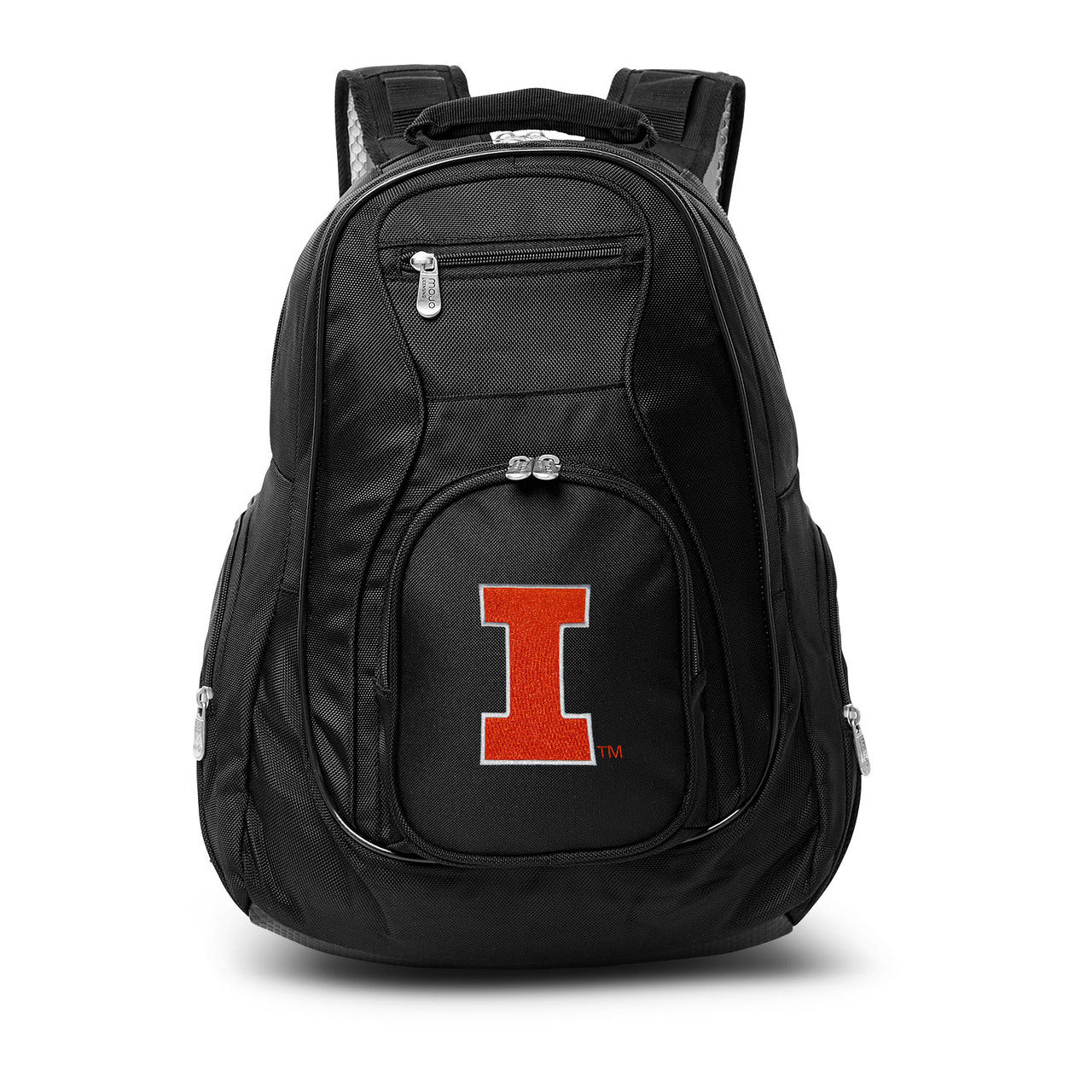 Illinois Fighting Illini Laptop Backpack Black