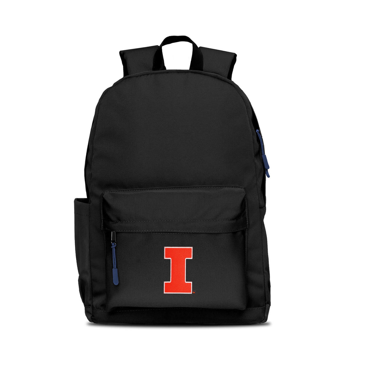 Illinois Fighting Illini Campus Laptop Backpack- Black