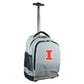 Illinois Premium Wheeled Backpack in Grey