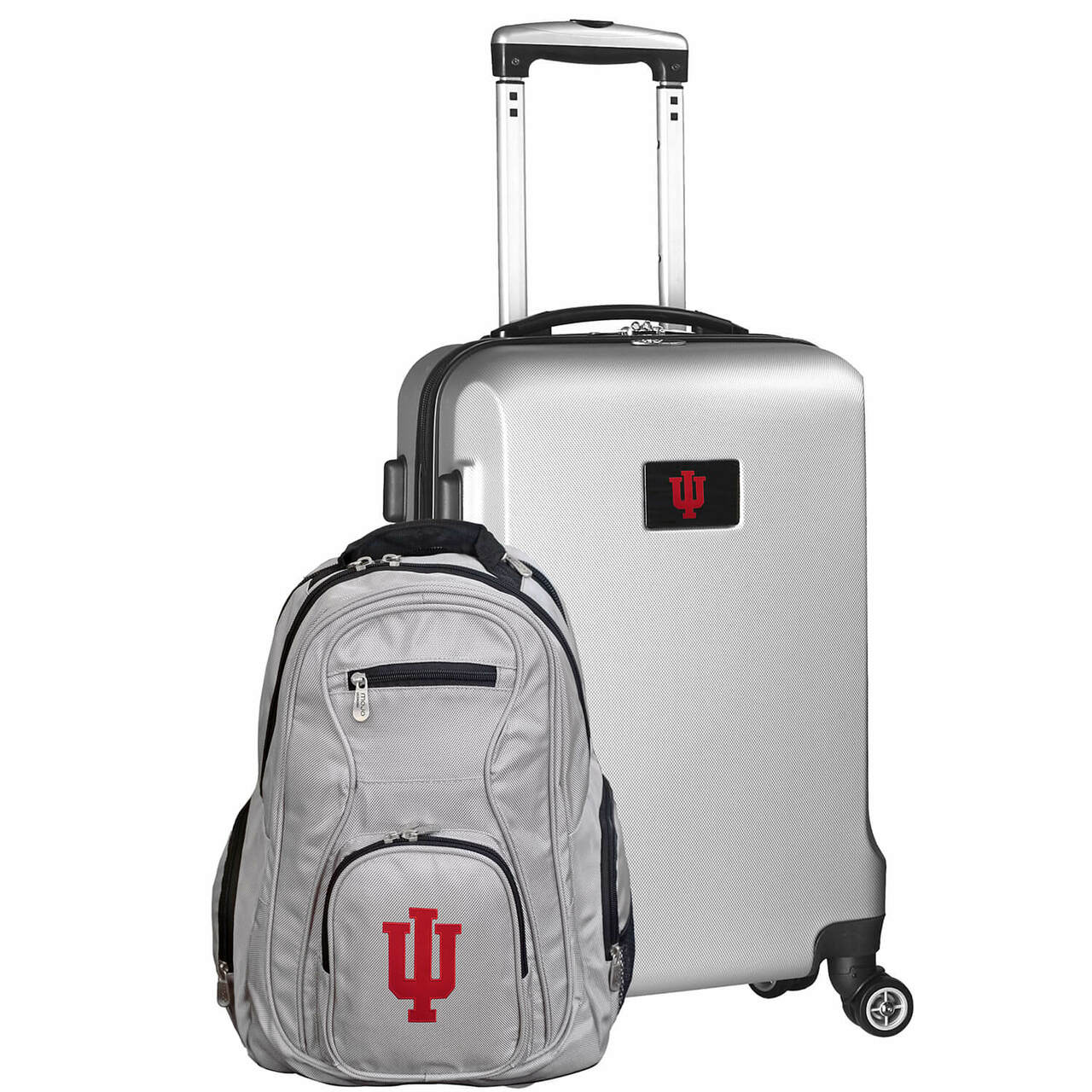 Indiana Hoosiers Deluxe 2-Piece Backpack and Carry on Set