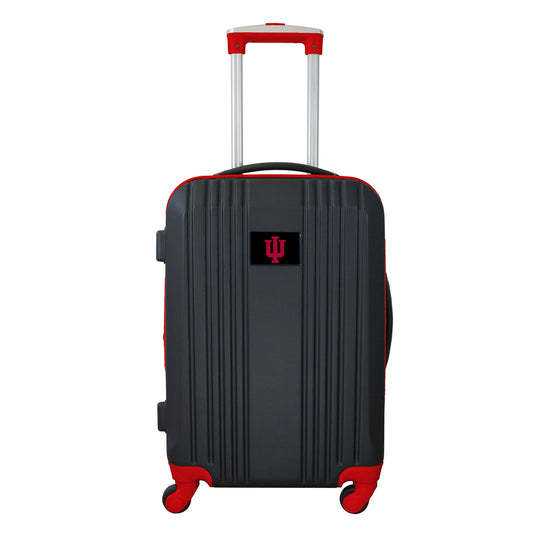 Indiana Carry On Spinner Luggage | Indiana Hardcase Two-Tone Luggage Carry-on Spinner in Red