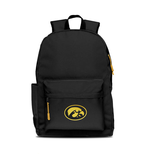 Iowa Hawkeyes Campus Laptop Backpack- Black