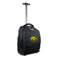 Iowa Premium Wheeled Backpack in Black