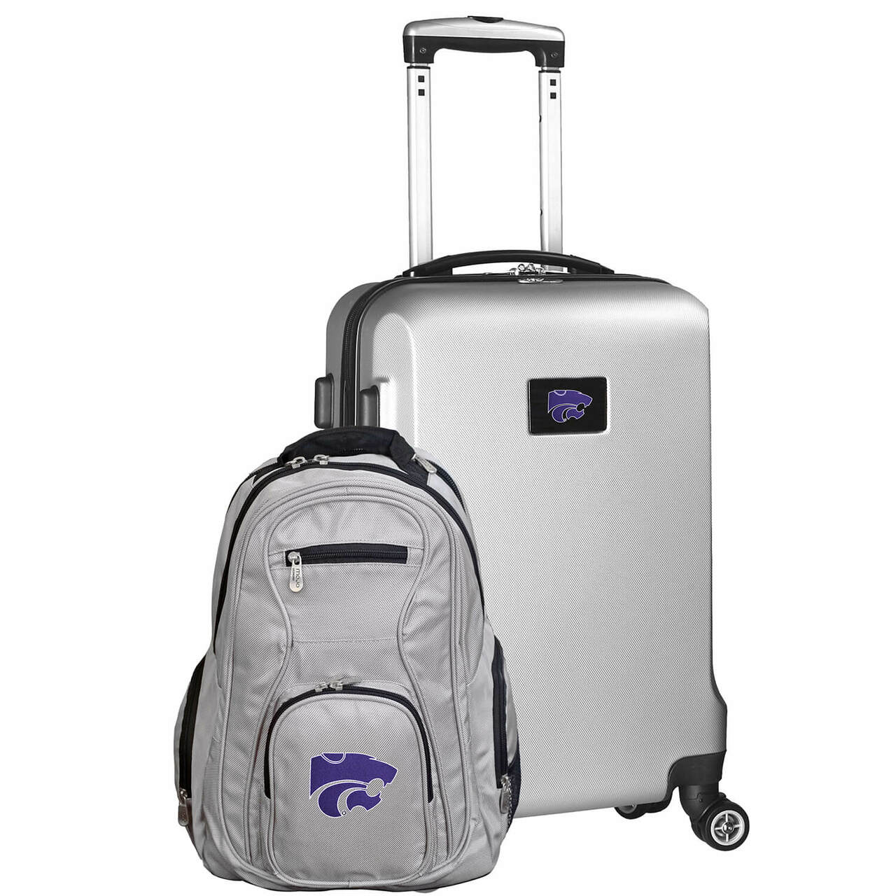 Kansas State Wildcats Deluxe 2-Piece Backpack and Carry-on Set