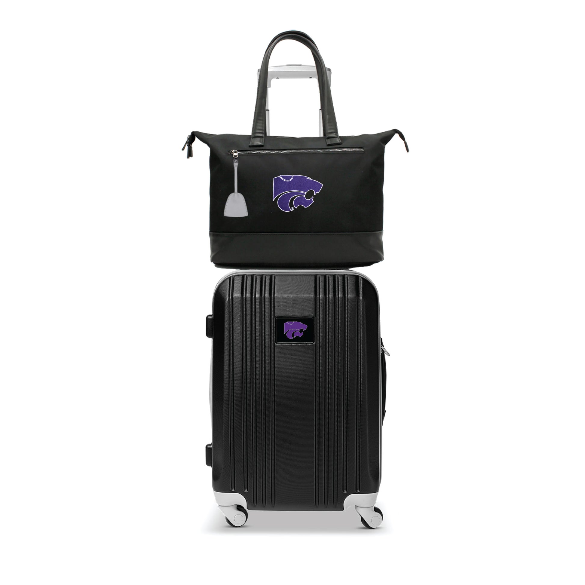 Kansas State Wildcats Premium Laptop Tote Bag and Luggage Set