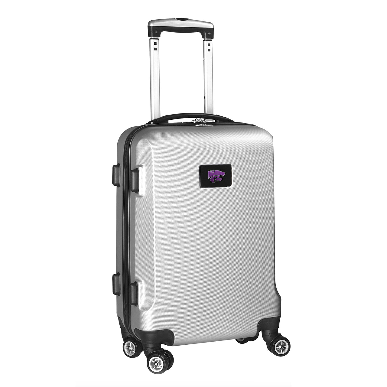 Kansas State Wildcats 20" Silver Domestic Carry-on Spinner